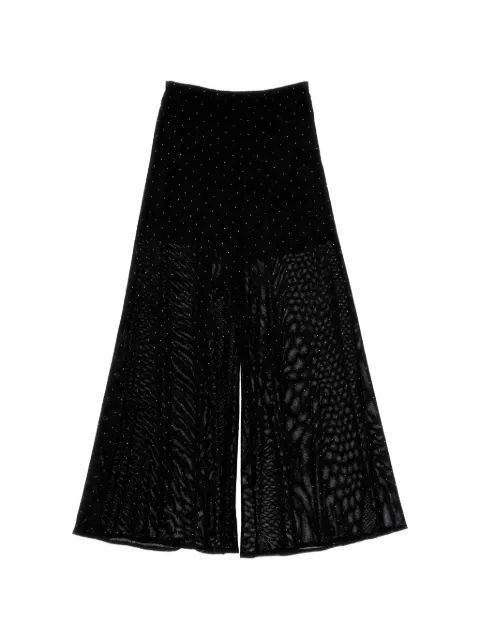 Philosophy Di Lorenzo Serafini Kids 라인스톤 장식 메시 패널 바지
