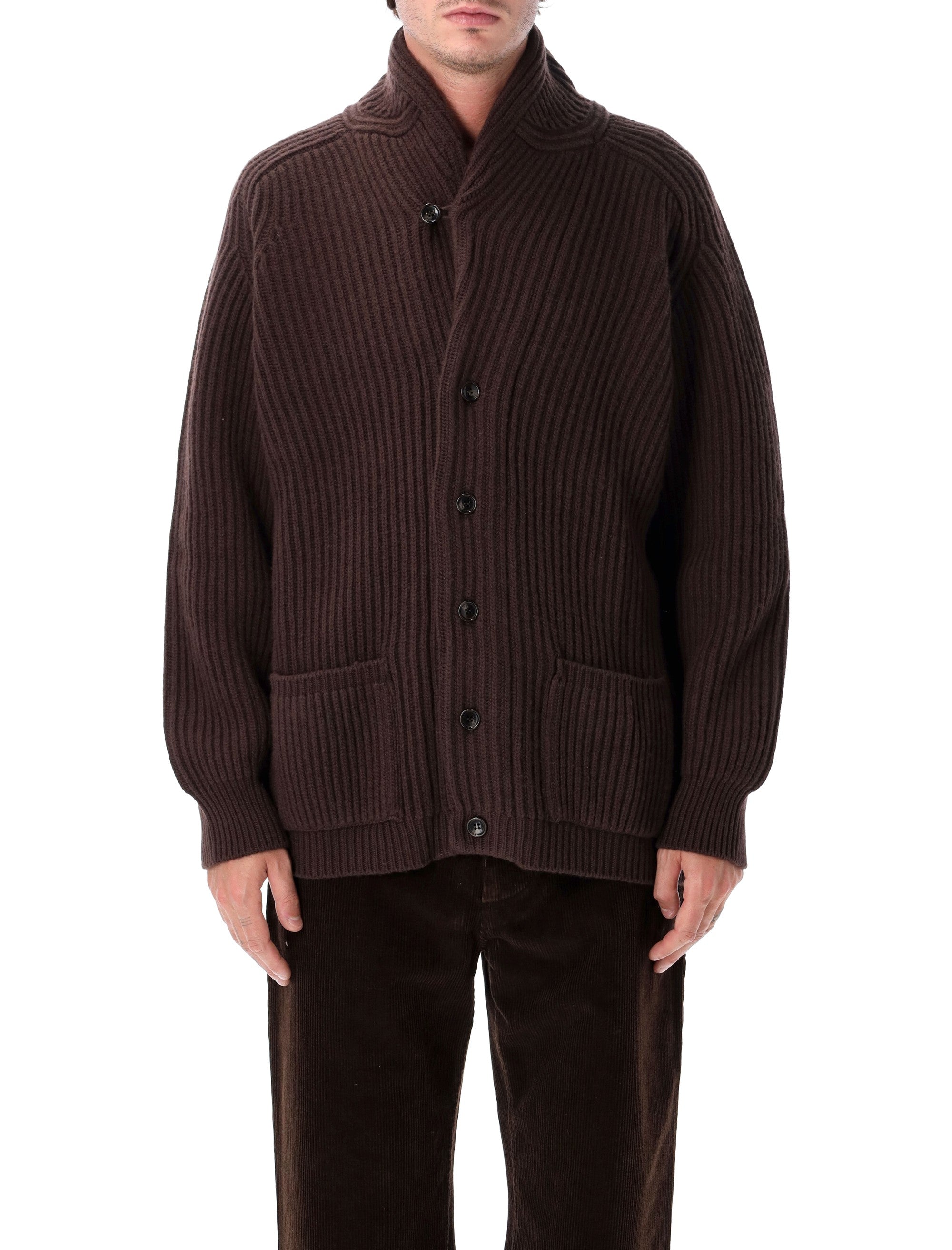 FILSON 필슨 남성 숄 칼라 버튼 프론트 가디건 스웨터