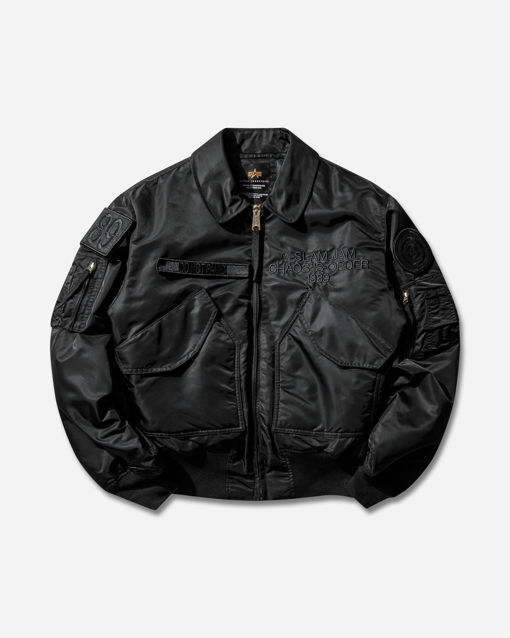 Alpha Industries 슬램 잼 CWU 45 헤리티지 봄버 자켓