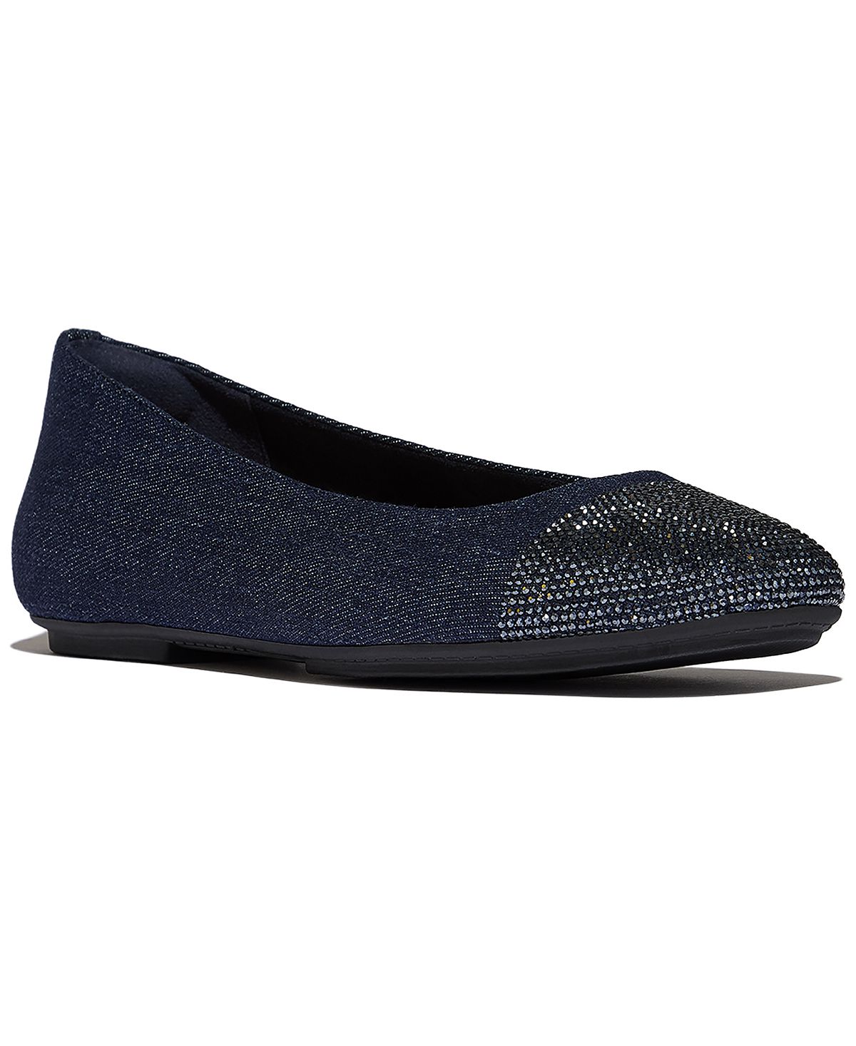 FITFLOP 여성 델리카토 크리스탈 캡토 발레 플랫
