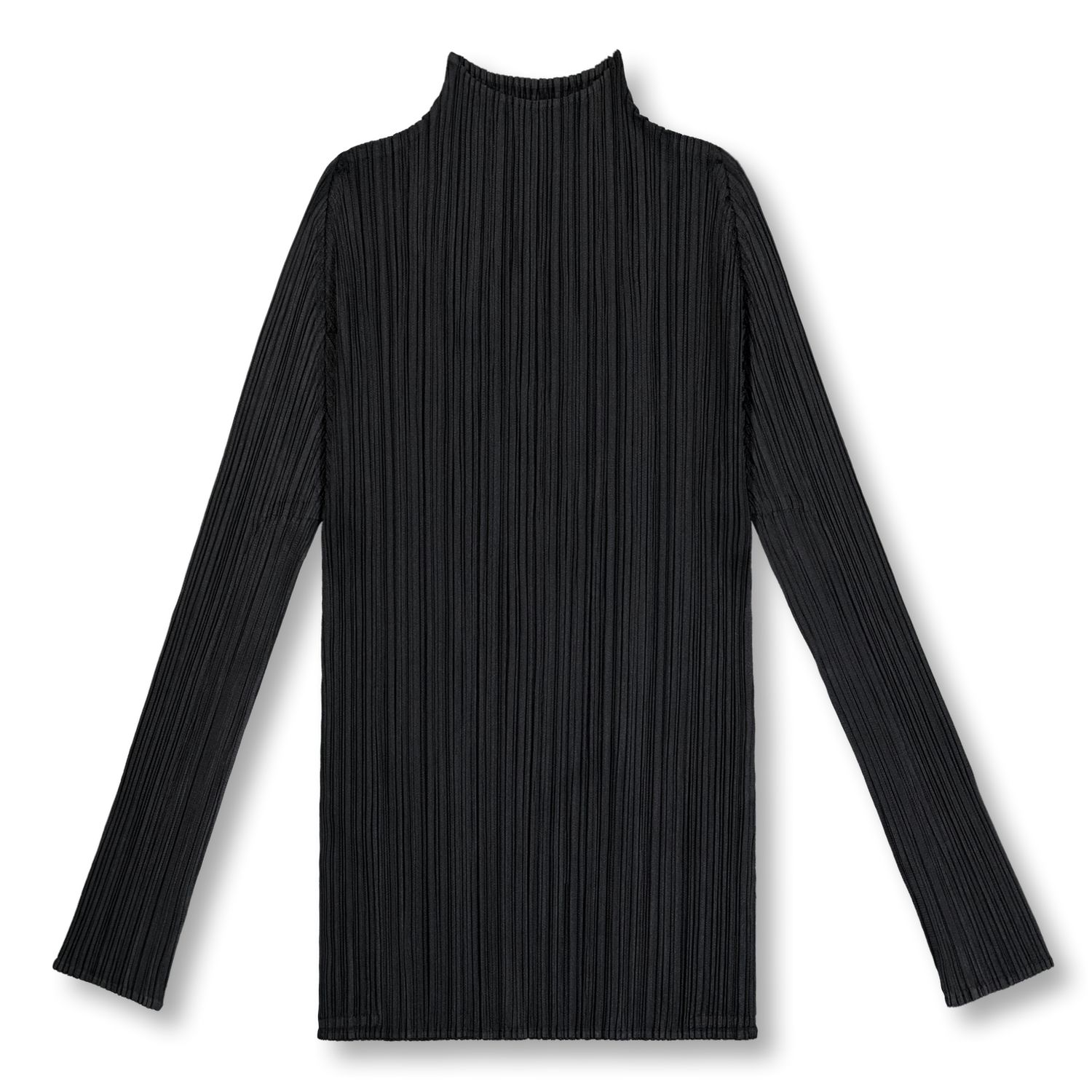 PLEATS PLEASE 베이직 롱 슬리브 탑