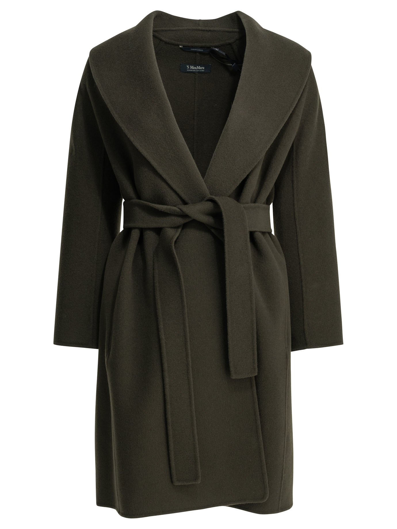 S Max Mara 롱 울 코트