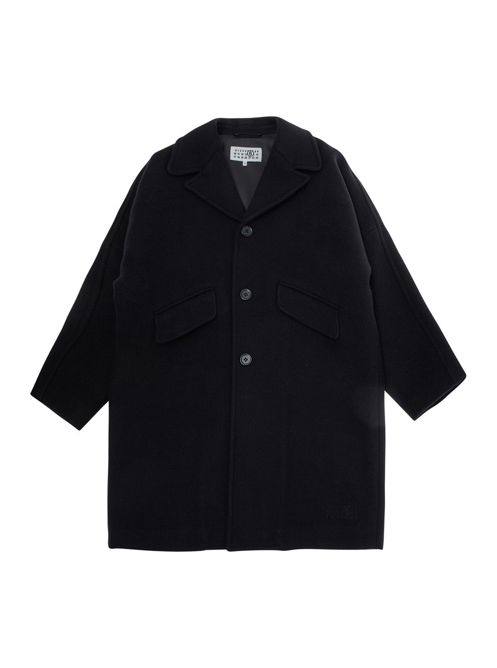 MM6 Maison Margiela Kids Mm6 메종 마르지엘라 키즈 미니 울 버튼 프론트 자켓