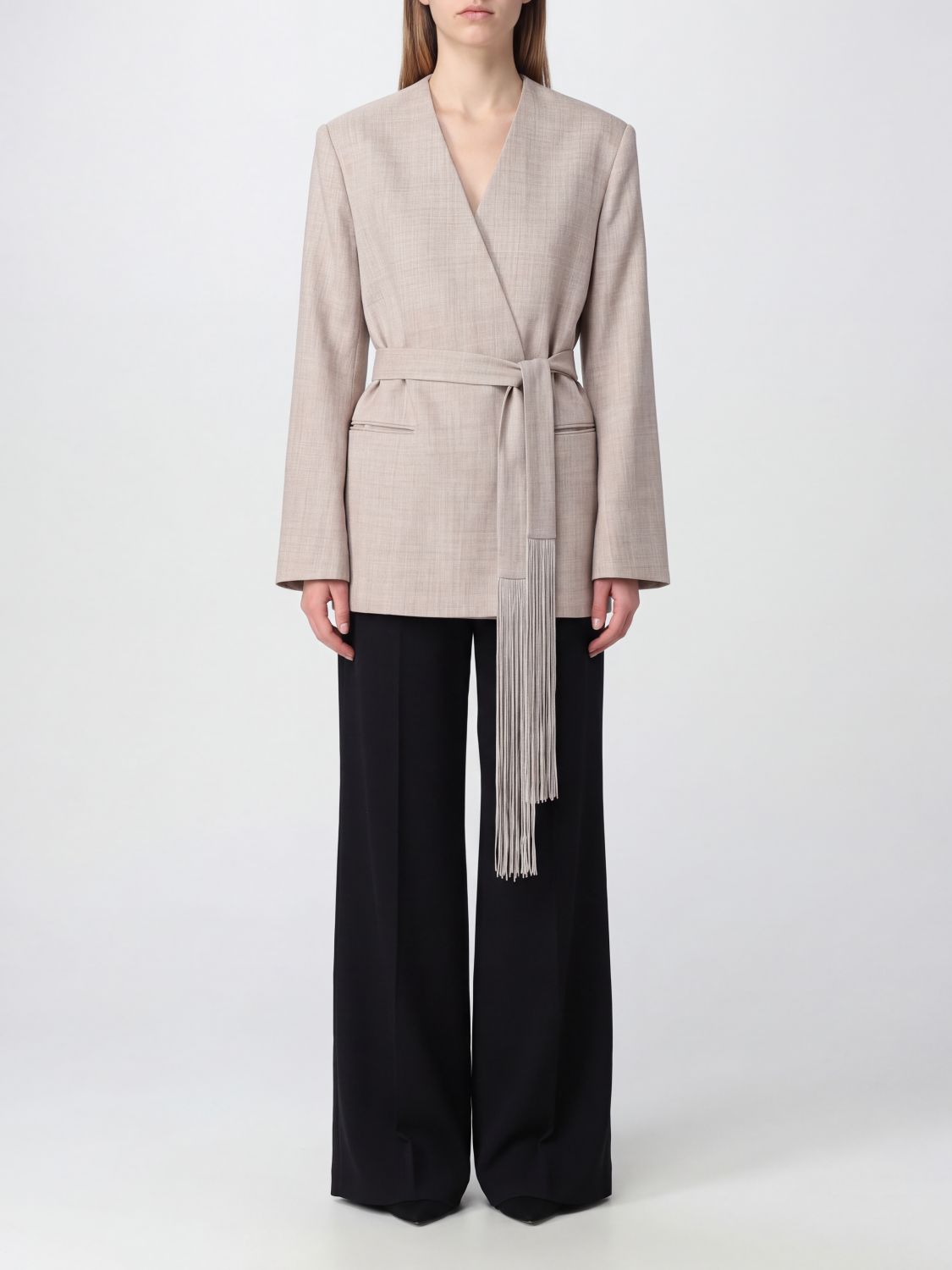 BY MALENE BIRGER 바이 말렌 비르거 순수 버진 울 로브 자켓