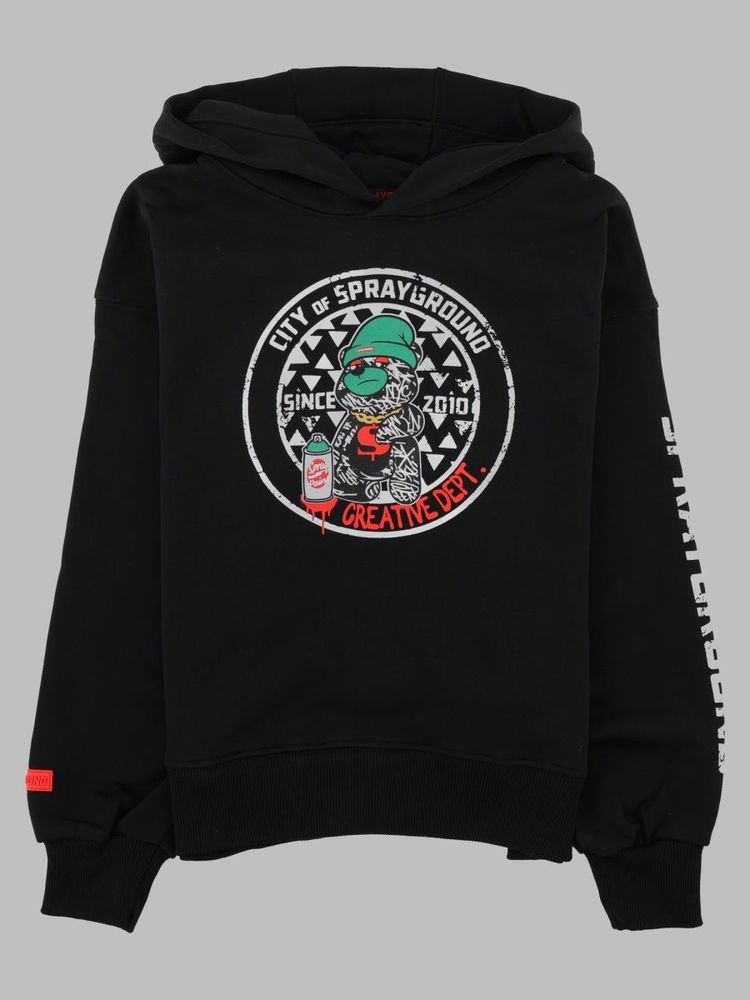 Sprayground Kids 크리에이티브 디파트먼트 그래픽 후드티