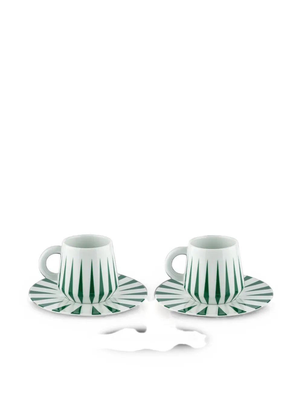 ALESSI 딜라이트 기하학 프린트 에스프레소 컵 세트