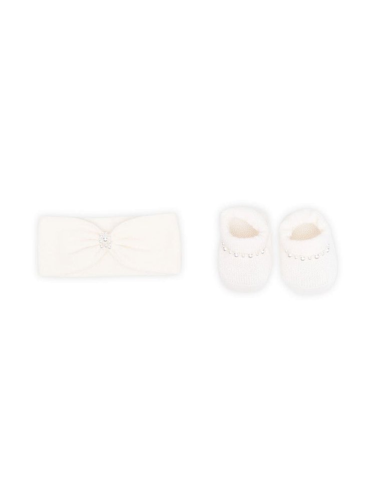 La Perla Kids 부티와 헤드밴드 선물 상자