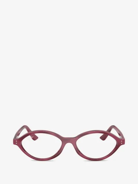 Ray Ban 로미 기하학 프레임 안경