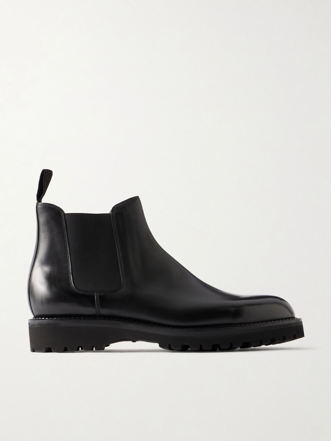JOHN LOBB 로우리 뉴 스탠다드 가죽 첼시 부츠