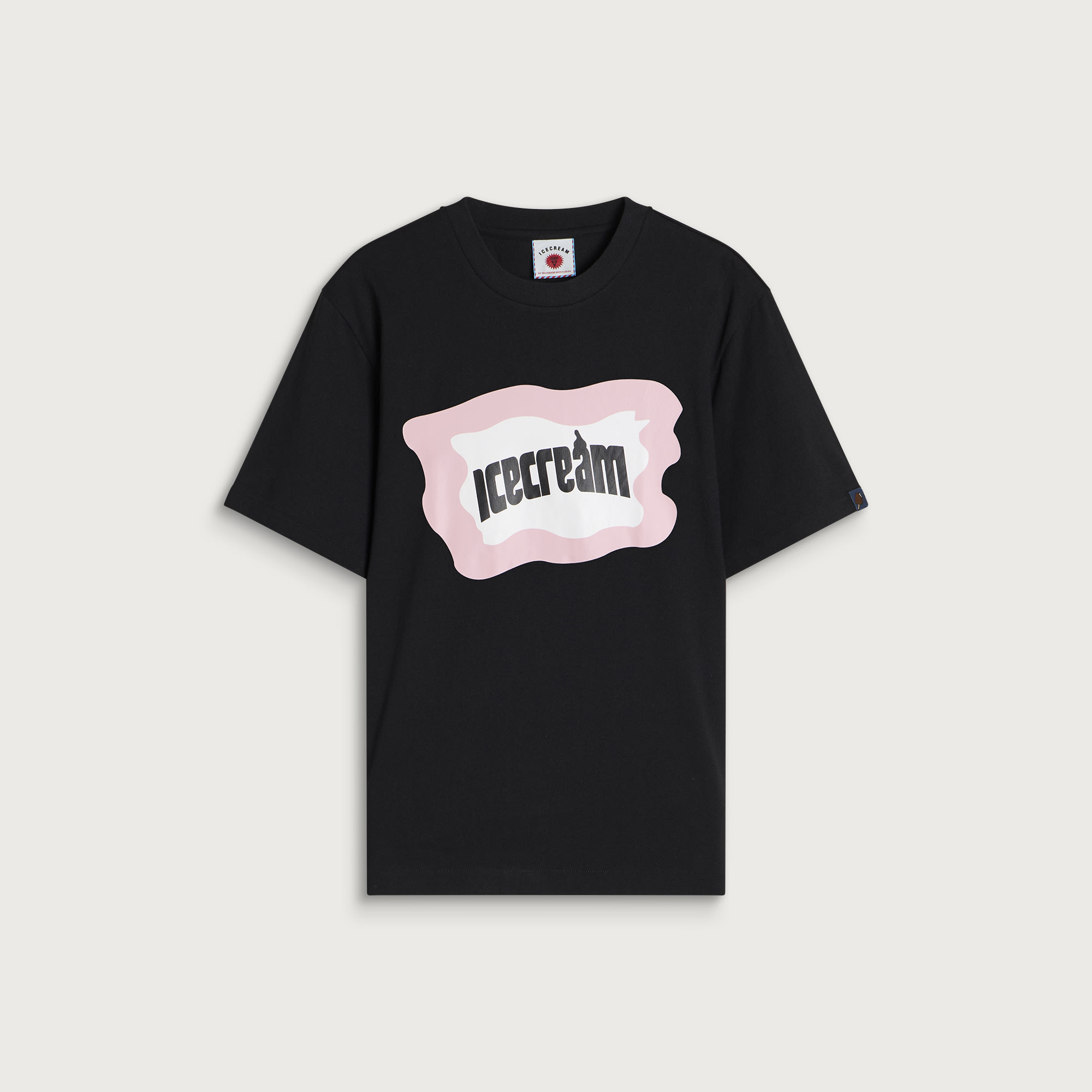 ICECREAM 블록 로고 티셔츠