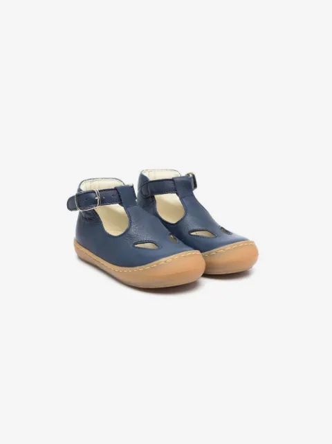 Pépé Kids 로코 컷아웃 버클 슈즈