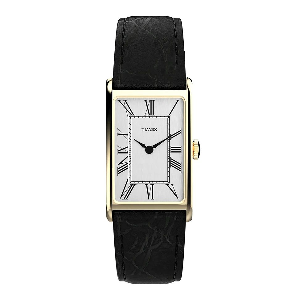 TIMEX 1976 드레스 직사각형 리이슈 시계