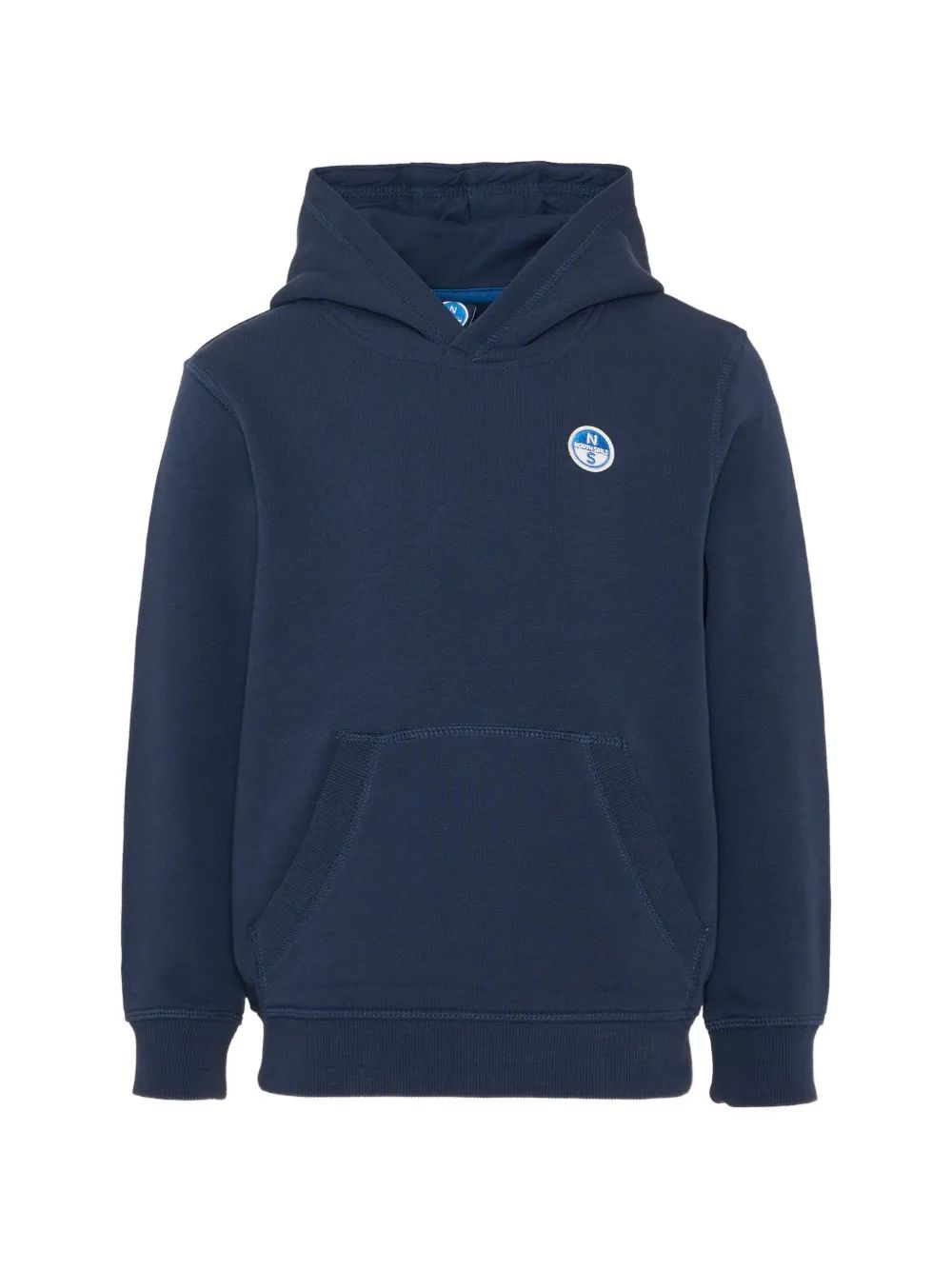 North Sails Kids 로고 패치 후드티
