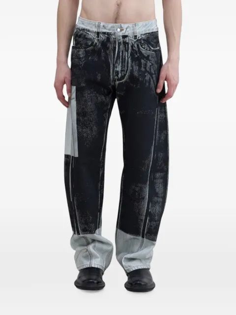 ECKHAUS LATTA 벤드 핸드페인팅 진