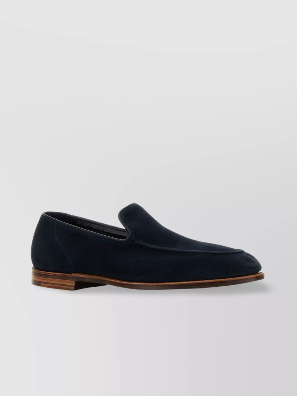 Crockett & Jones 스웨이드 가죽 로퍼