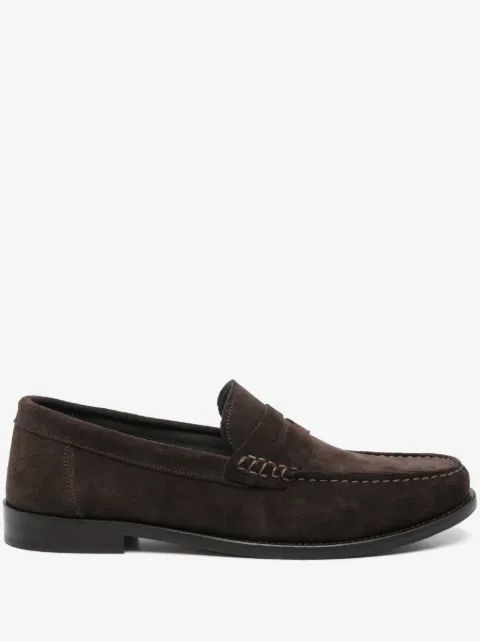 Corneliani 스웨이드 로퍼