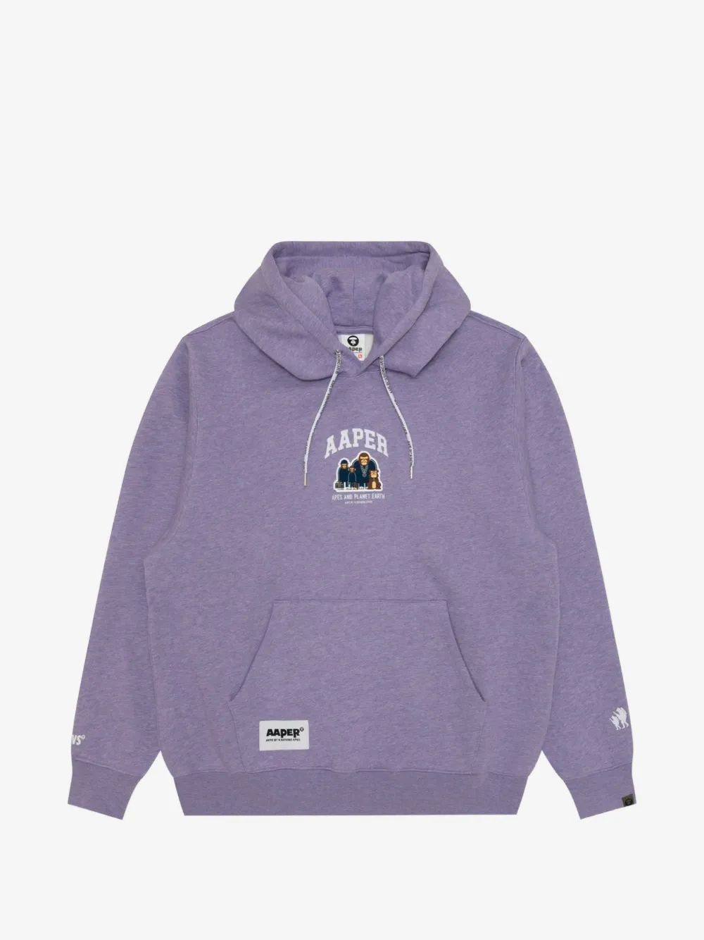 AAPE by A Bathing Ape 아퍼 힙합 로고 패치 후드