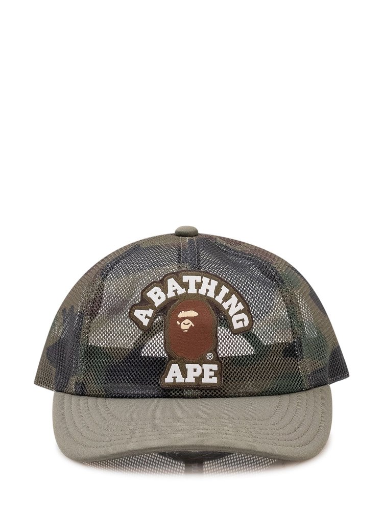 A BATHING APE シャーク カモ メッシュキャップ 帽子