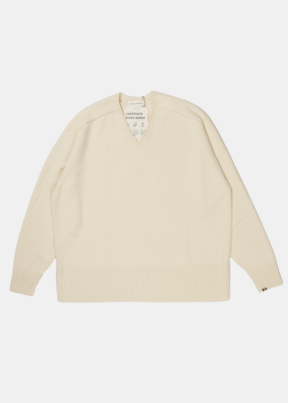 Extreme cashmere 크림 N376 클럽 스웨터