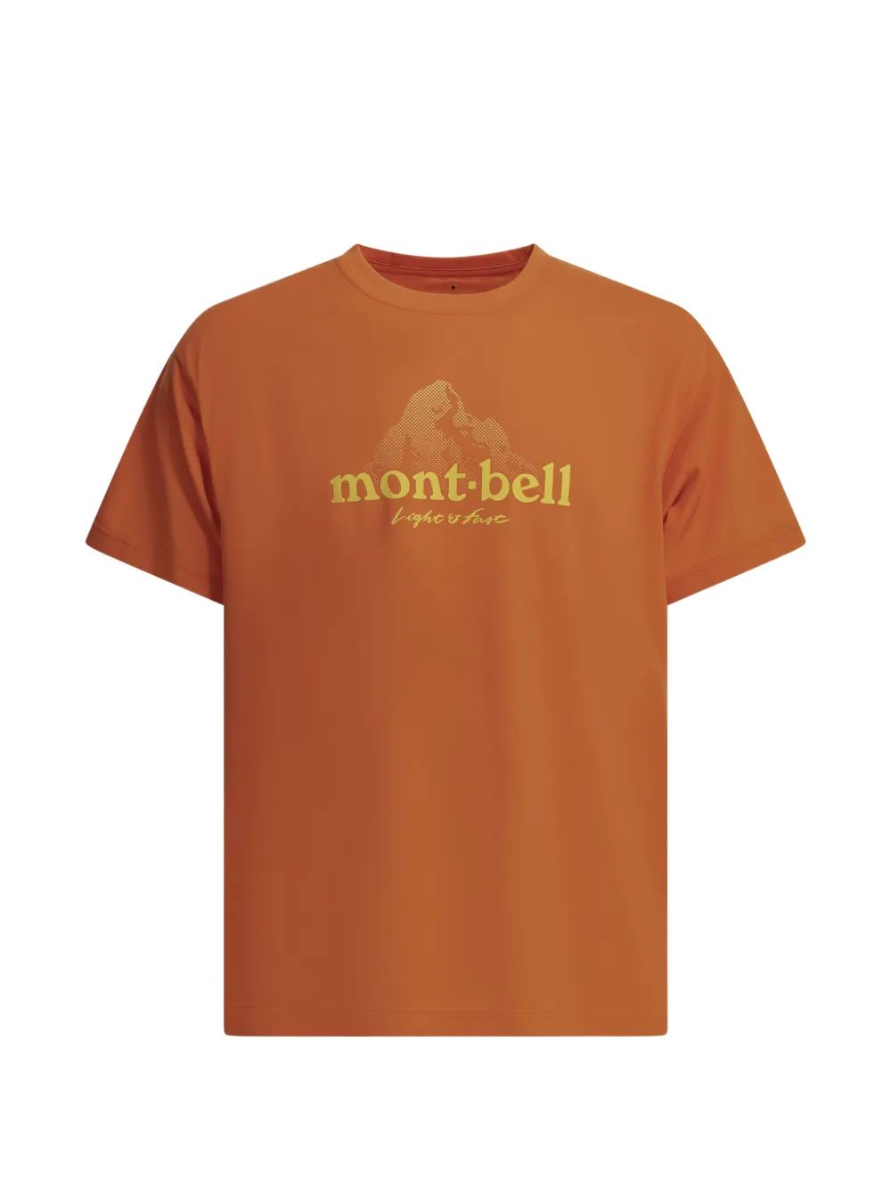 Montbell 윅크론 도트 로고 티셔츠