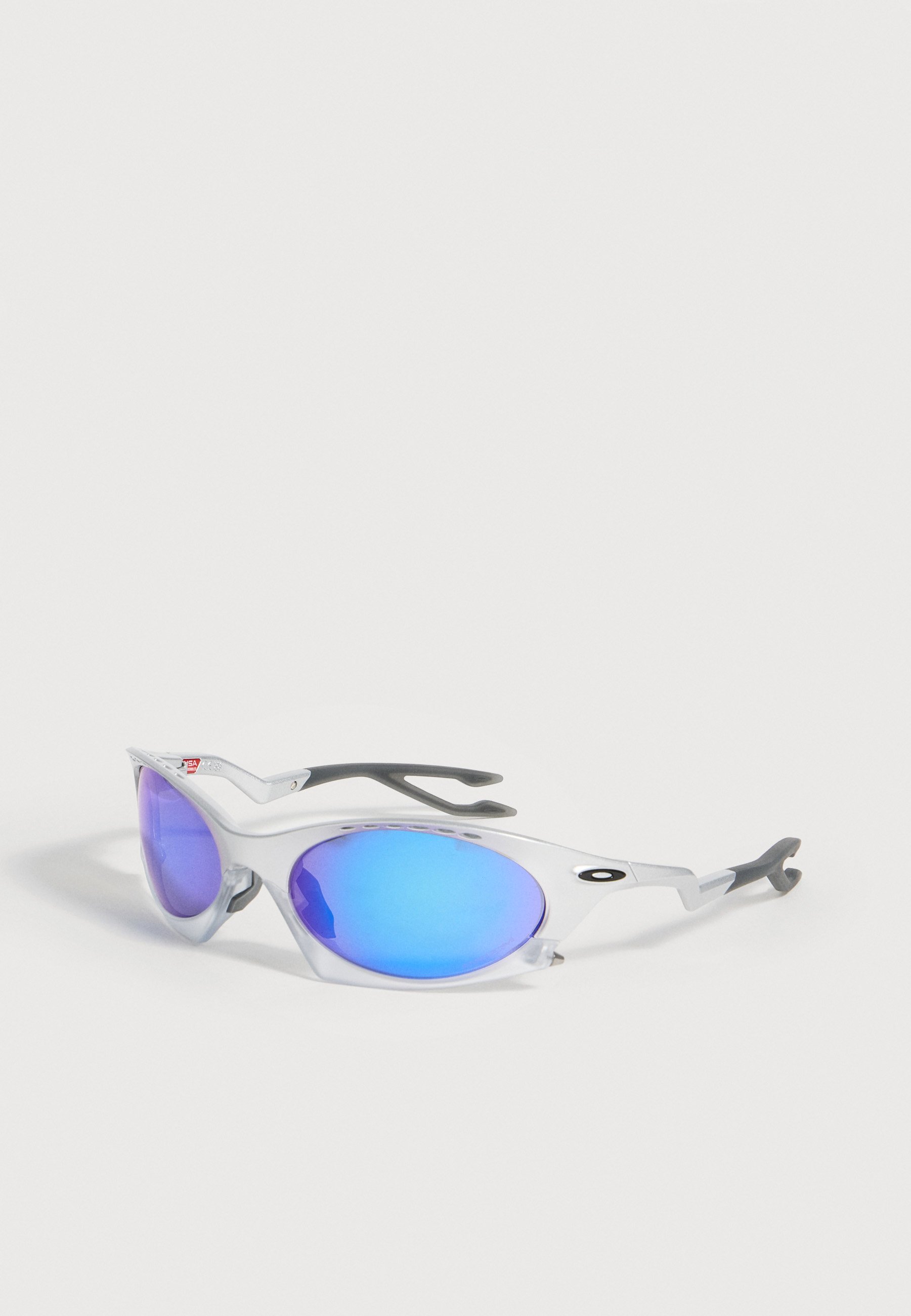 Oakley 플란타리스 유니섹스 선글라스 실버 프리즘 사파이어