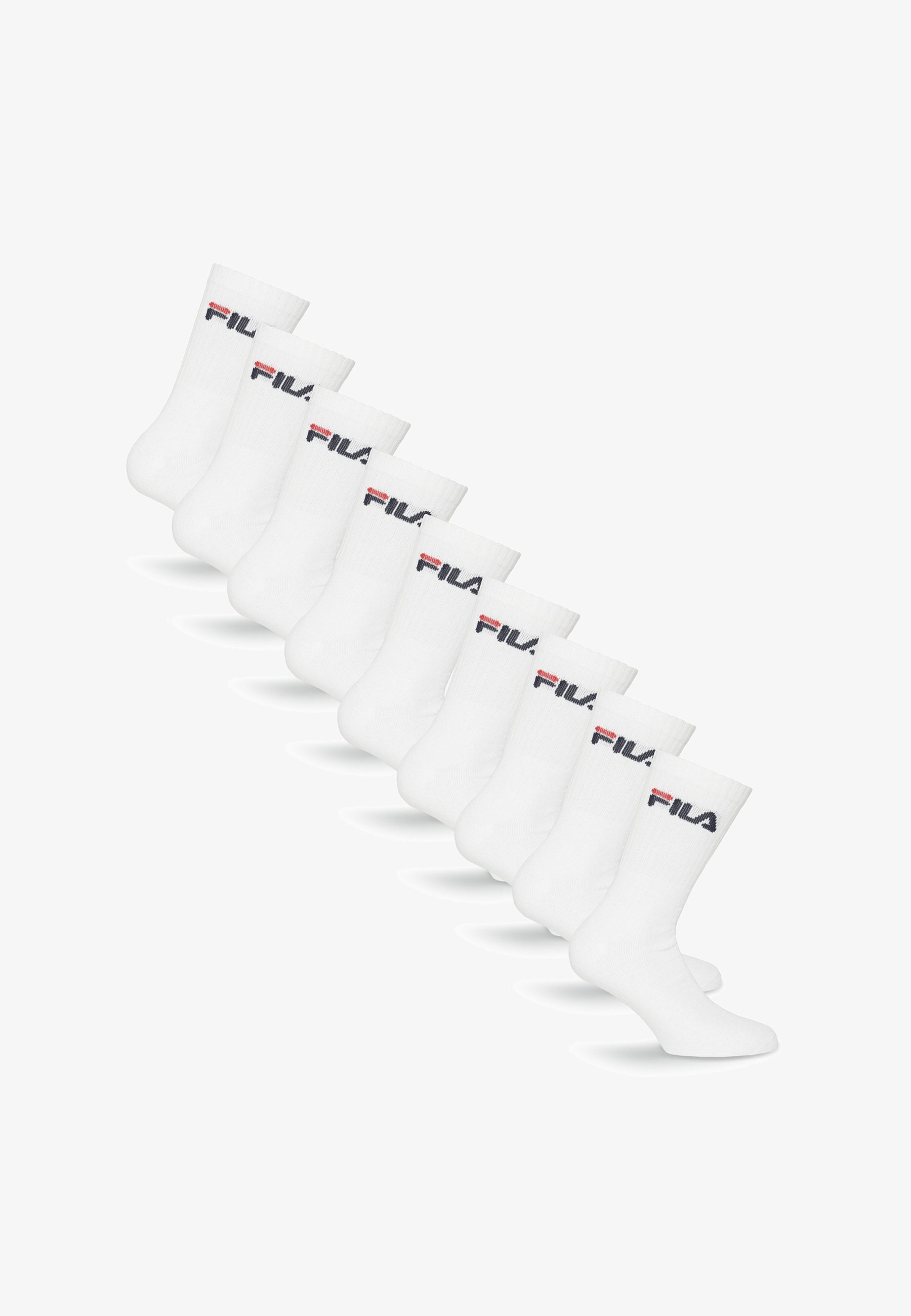 FILA 크루 양말 9팩