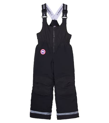 Canada Goose Kids 다운 패널 로고 스키 살로펫