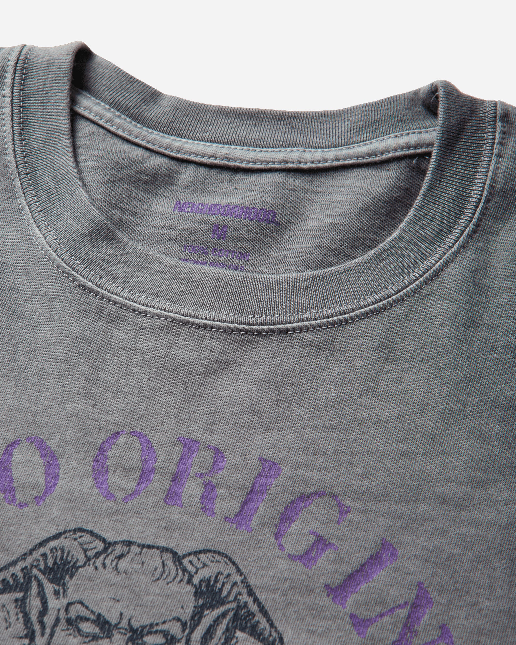 NEIGHBORHOOD 남성 LS-3 긴팔 티셔츠
