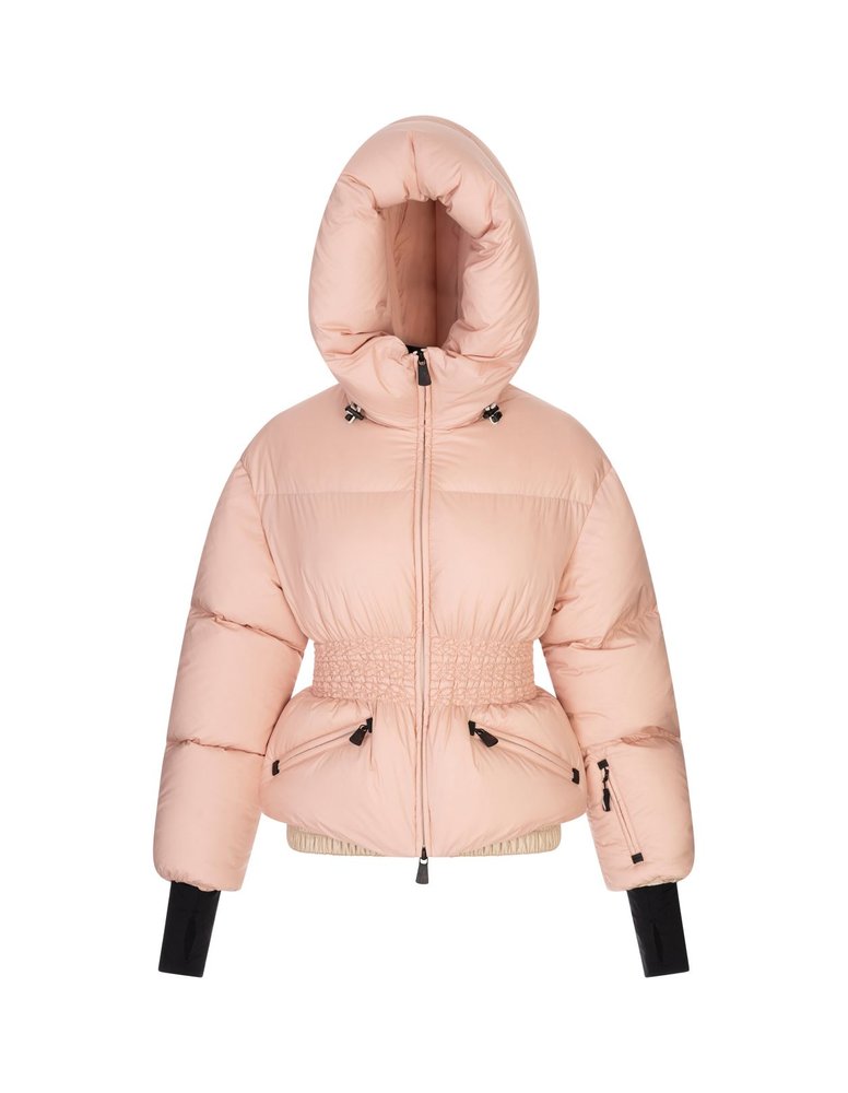 MONCLER GRENOBLE 지퍼업 하이 넥 코트