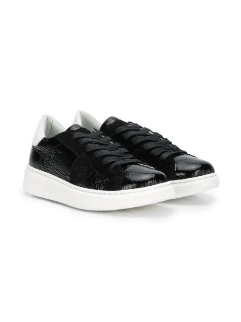 Philippe Model Kids 로우탑 레이스업 스니커즈