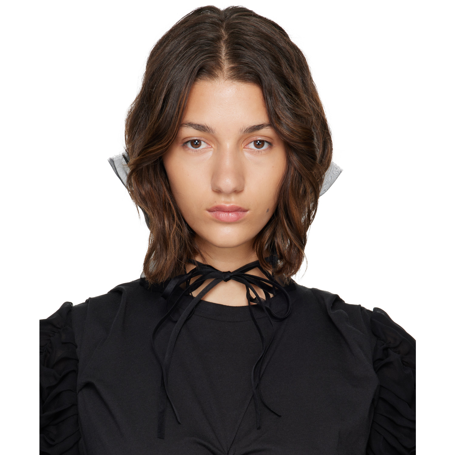 COLLINA STRADA 블랙 레스타트 칼라