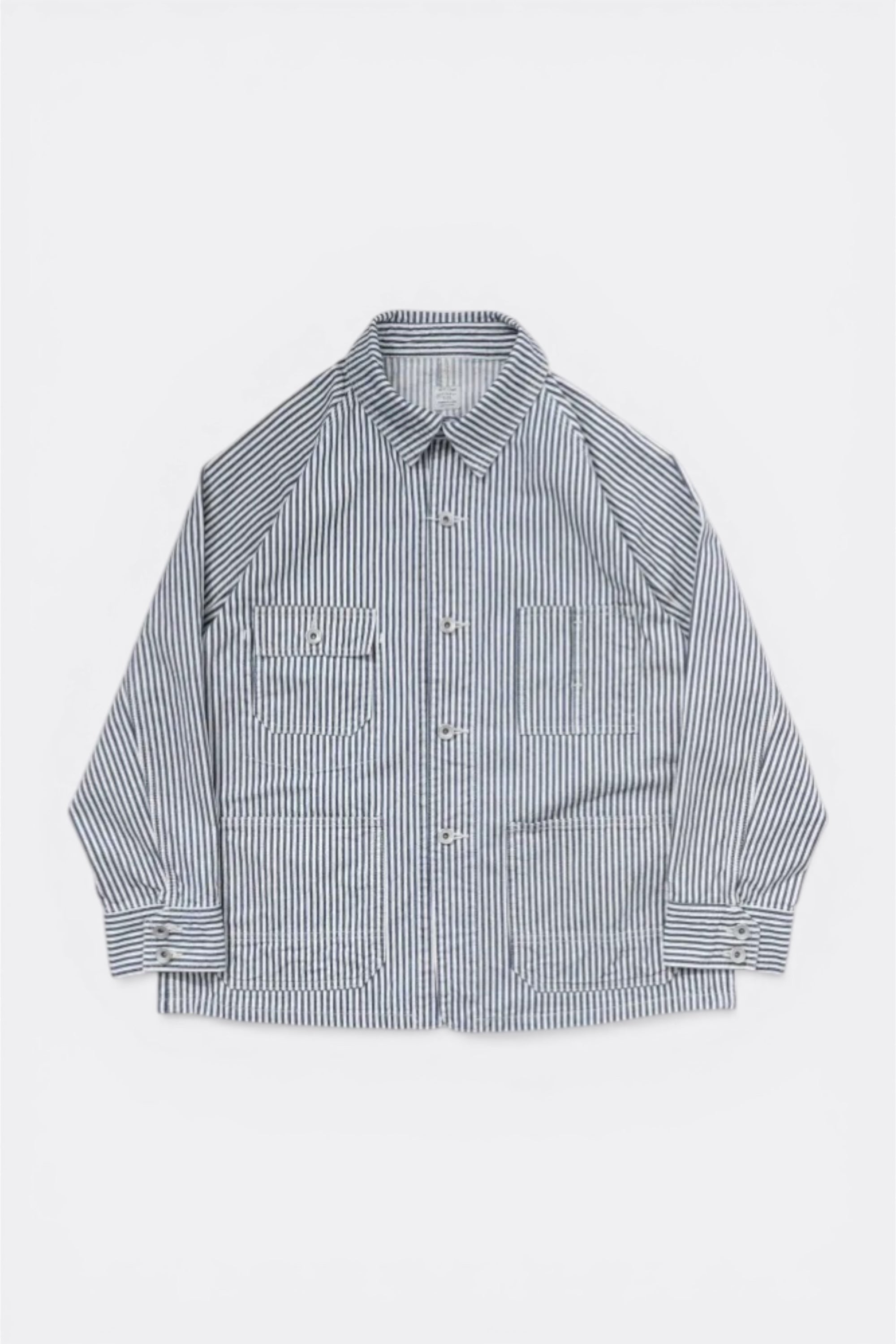 Ordinary Fits 컬러 유에스 커버올 자켓 히코리