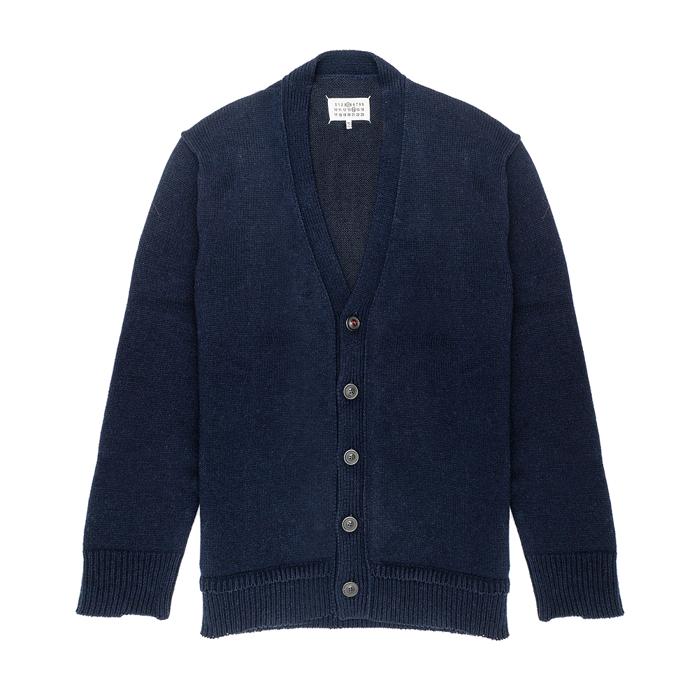 MAISON MARGIELA 메종 마르지엘라 엘보우 패치 가디건 SI1GP0003-S18064-511F