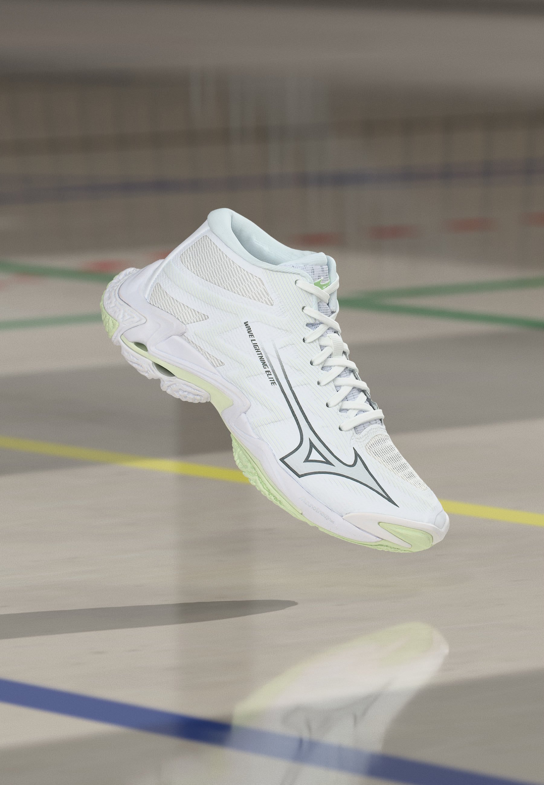 MIZUNO 웨이브 라이트닝 엘리트 미드 배구화
