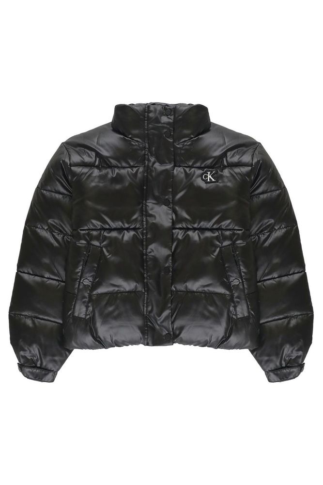 Calvin Klein Kids 퀼팅 패딩 자켓