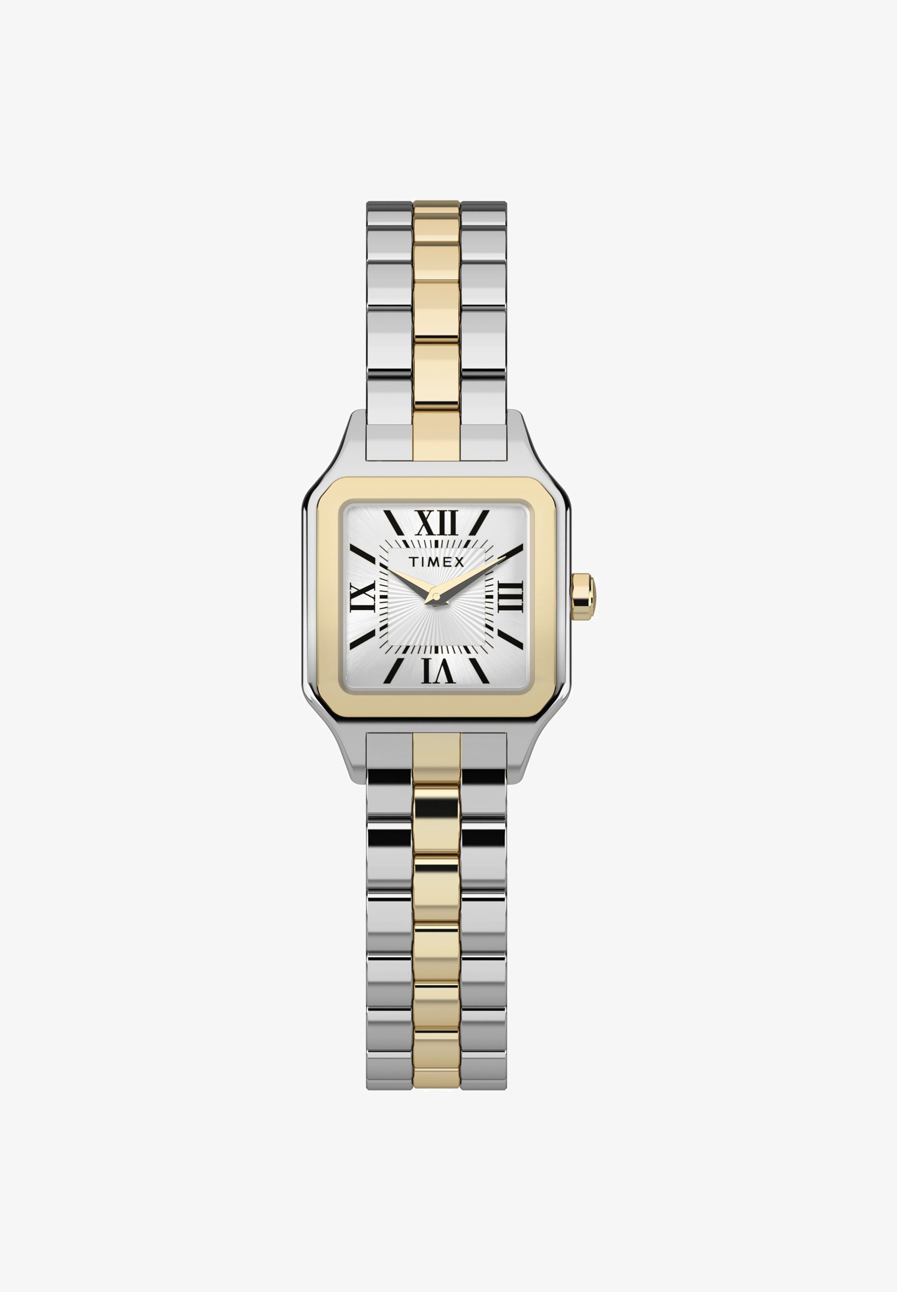TIMEX 레거시 애디슨 시계 투톤