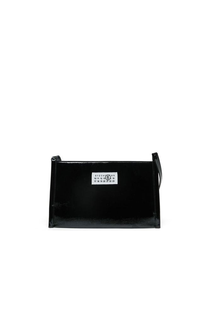 MM6 Maison Margiela Kids 로고 패치 숄더백