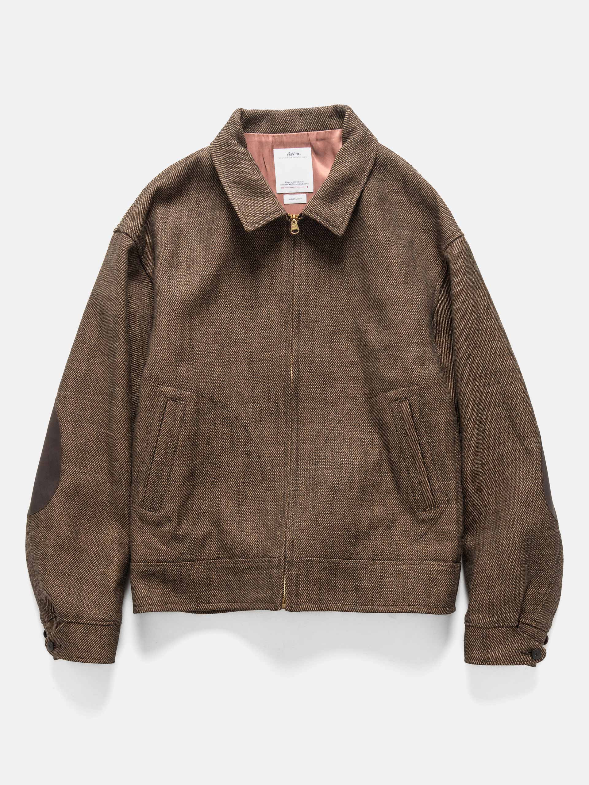 Visvim 스트라토 자켓 다크 브라운
