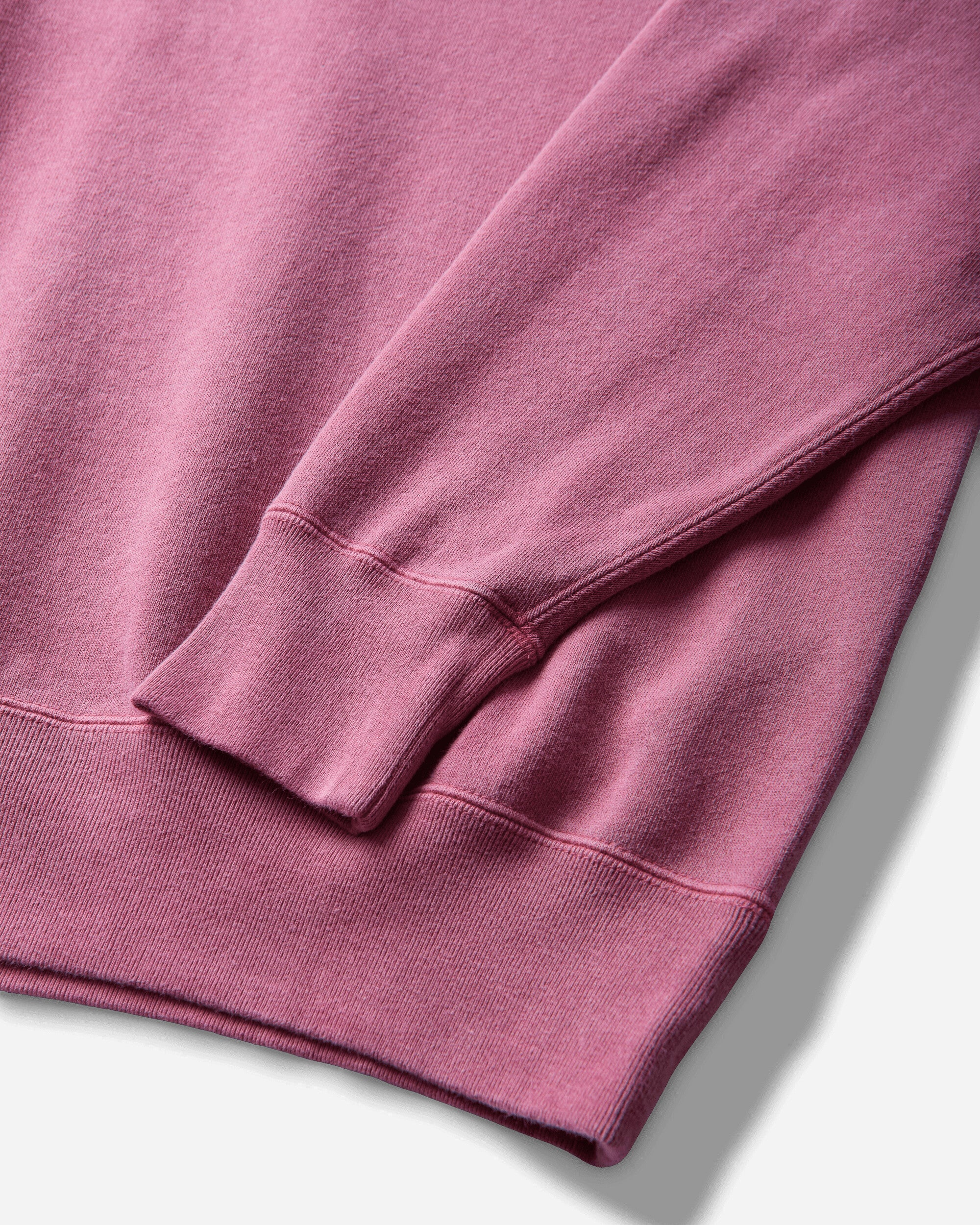 CAV EMPT 오버다이 패널 숄더 크루넥 맨투맨