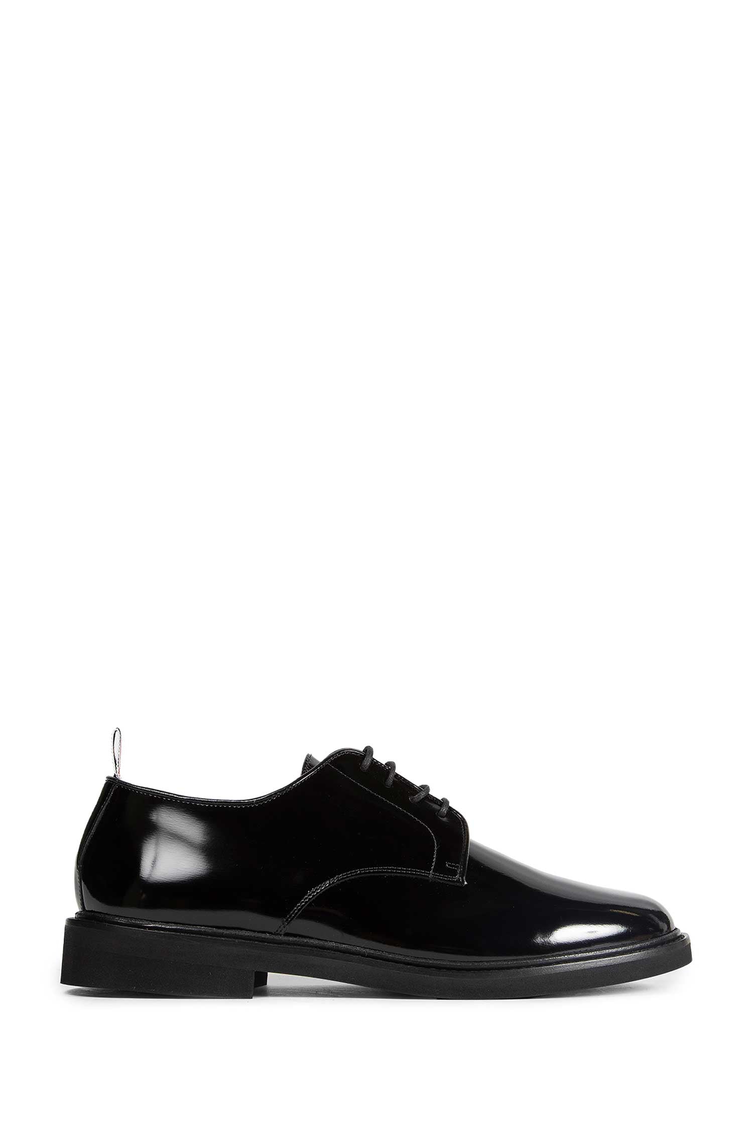 THOM BROWNE 폴리시드 송아지 유니폼 슈즈