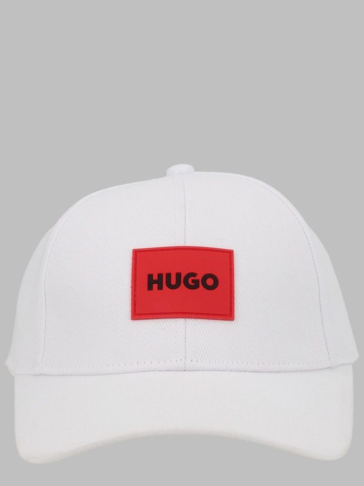 HUGO Kids 로고 패치 야구모자