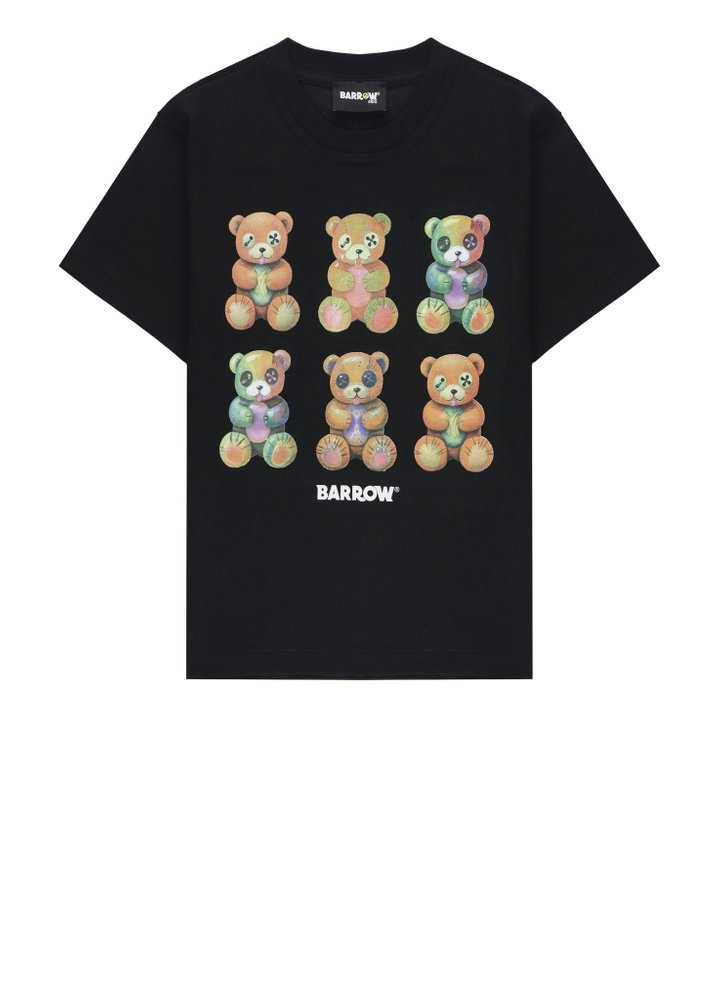 Barrow kids 테디 프린트 티셔츠