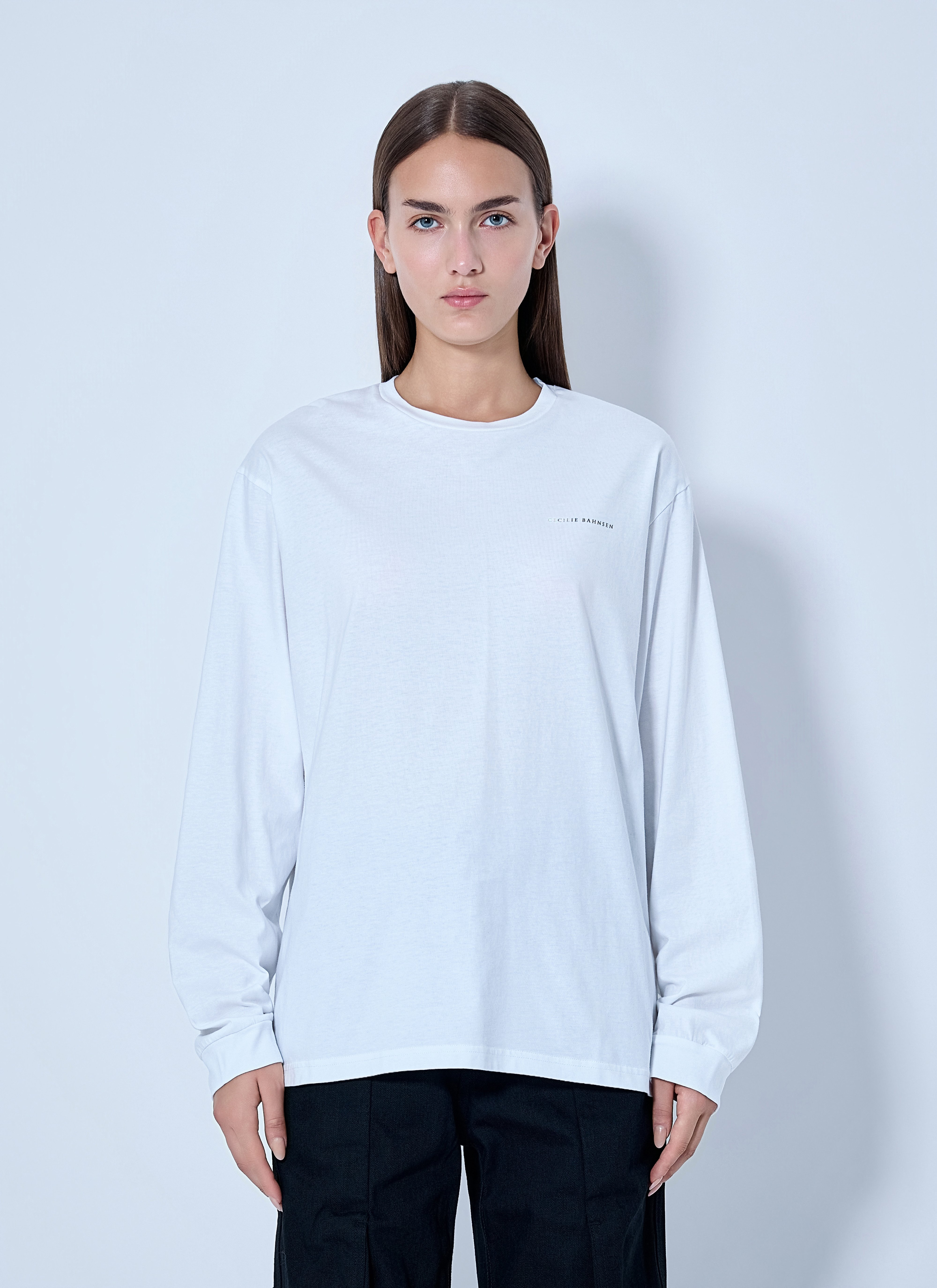 Cecilie bahnsen 릴리 티셔츠