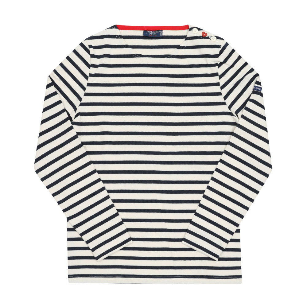 Saint James 세인트제임스 3513 ECRU MARINE TULIPE 여성 긴팔티