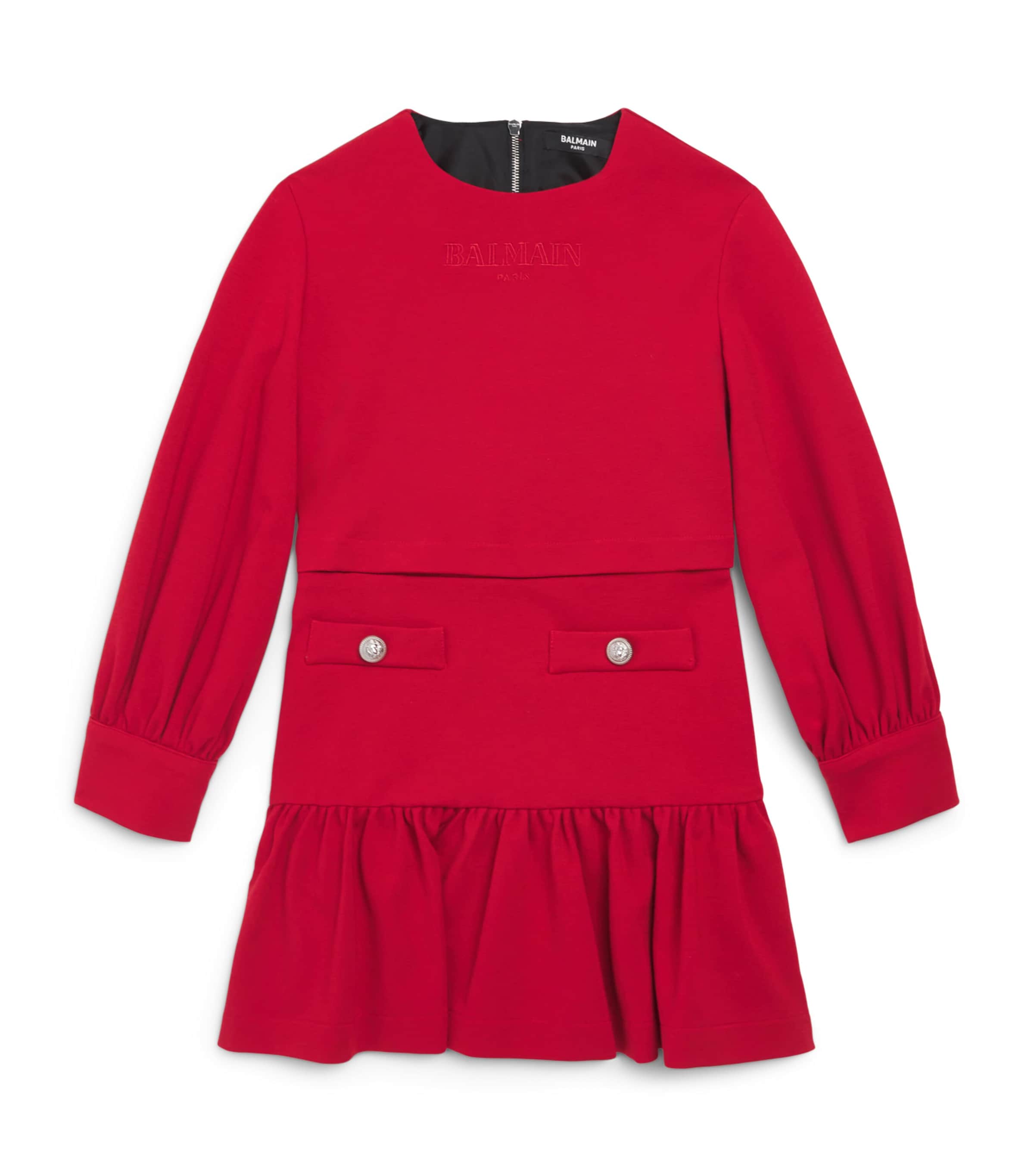 Balmain Kids 스케이터 드레스