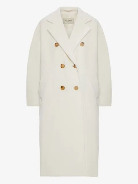 MAXMARA 더블 브레스티드 울 코트
