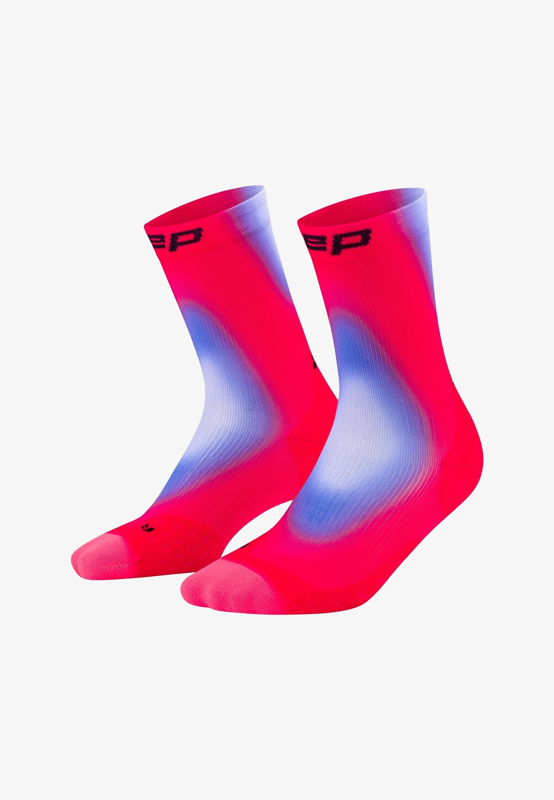 CEP RUN EDT. 그라디언트 양말 미드 컷 5.0