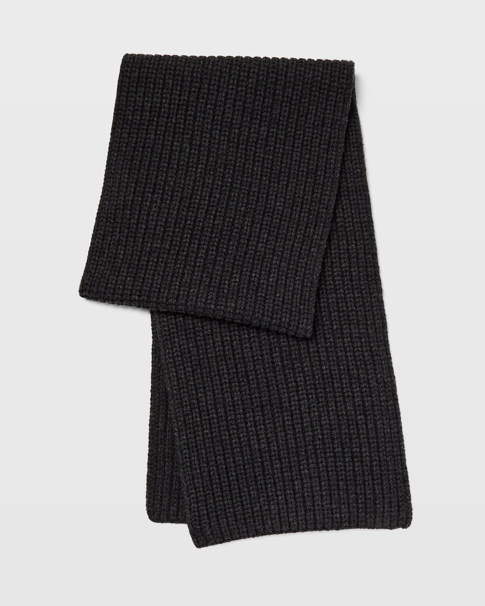 CLUB MONACO 울 블렌드 리브드 니트 스카프