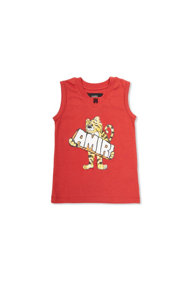 AMIRI KIDS 그래픽 로고 탱크탑