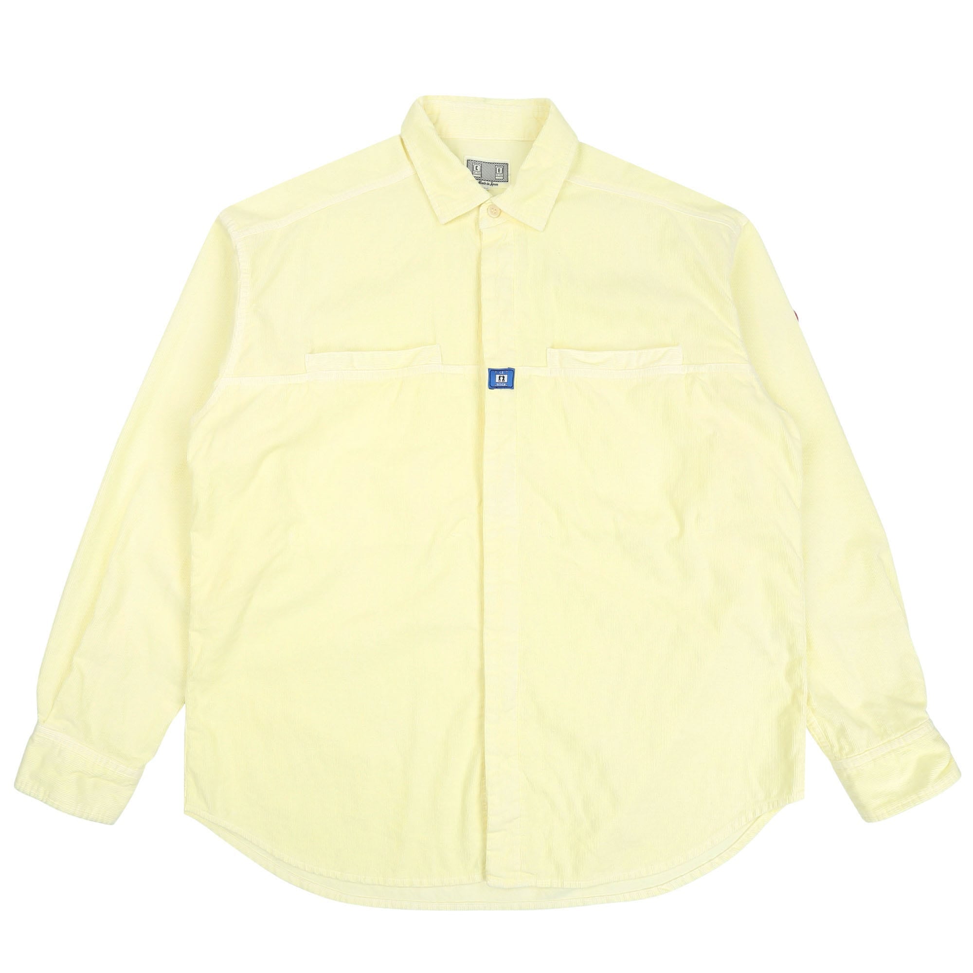 CAV EMPT 오버다이 코듀로이 디자인 빅 셔츠